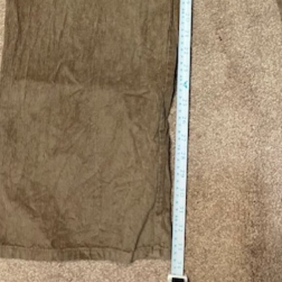 ASOS Design Corduroy Pants (Brown) 10 Tall High Rise - Picture 5 of 9